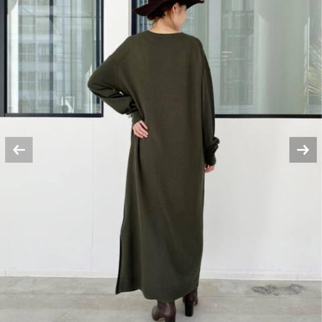 L'Appartement DEUXIEME CLASSE(アパルトモンドゥーズィエムクラス)のL'Appartement Knit Dress レディースのワンピース(ロングワンピース/マキシワンピース)の商品写真