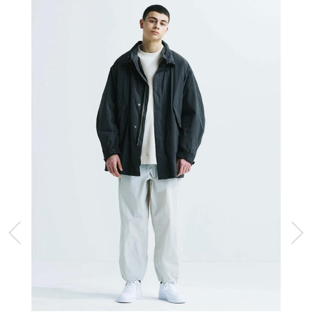 COMOLI(コモリ)のaton VENTILE NYLON SHORT MODS COAT 20aw メンズのジャケット/アウター(モッズコート)の商品写真