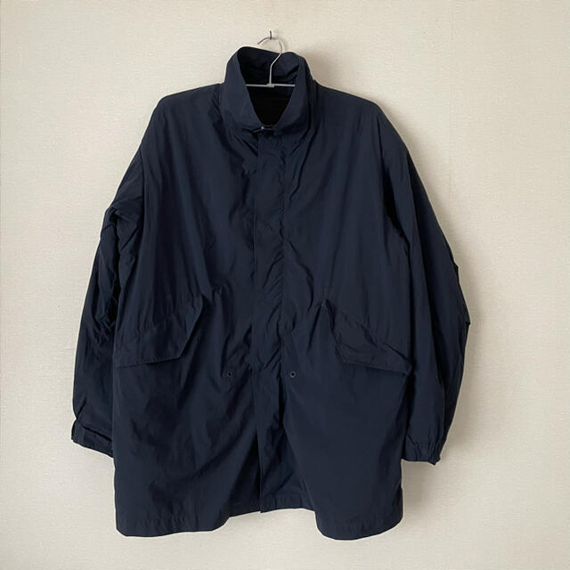 COMOLI(コモリ)のaton VENTILE NYLON SHORT MODS COAT 20aw メンズのジャケット/アウター(モッズコート)の商品写真