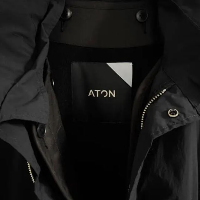 COMOLI(コモリ)のaton VENTILE NYLON SHORT MODS COAT 20aw メンズのジャケット/アウター(モッズコート)の商品写真