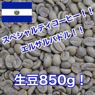 スペシャルティコーヒー！エルサルバドル　シティオ・デ・マリア農園！生豆850g！(コーヒー)