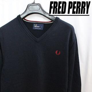 FRED PERRY - フレッドペリーＶネック！メリノウールニットセーター ...