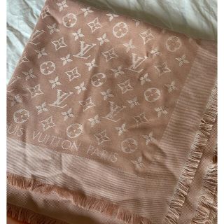 ルイヴィトン(LOUIS VUITTON)の【専用】ルイヴィトン　M74441  ショール　モノグラム　ストール　ナテュレル(マフラー/ショール)