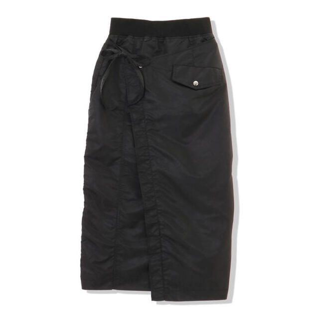 TODAYFUL(トゥデイフル)のtodayful Nylon Wrap スカート 36 レディースのスカート(ロングスカート)の商品写真