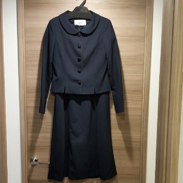 大特価!!】 René ルネ お受験アンサンブル 受験スーツ ワンピース 紺
