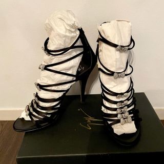 ジュゼッペザノッティデザイン(Giuseppe Zanotti Design)のジュゼッペ・ザノッティ × バルマン サンダル　36(サンダル)