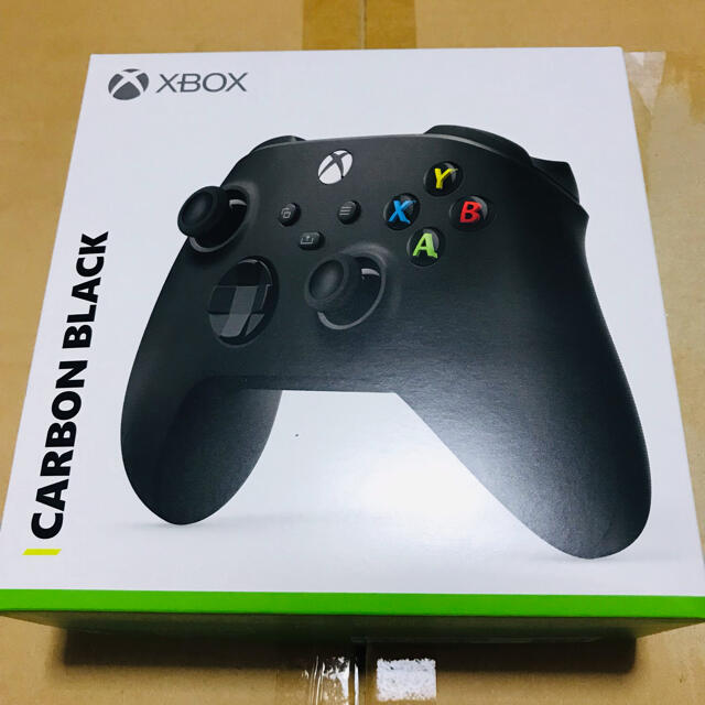 Xbox(エックスボックス)のXBOX ワイヤレス コントローラー カーボン ブラック スマホ/家電/カメラのスマホアクセサリー(その他)の商品写真