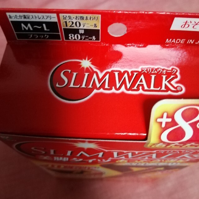 SLIM WALK 美脚タイツ M〜L新品、箱入り コスメ/美容のダイエット(その他)の商品写真