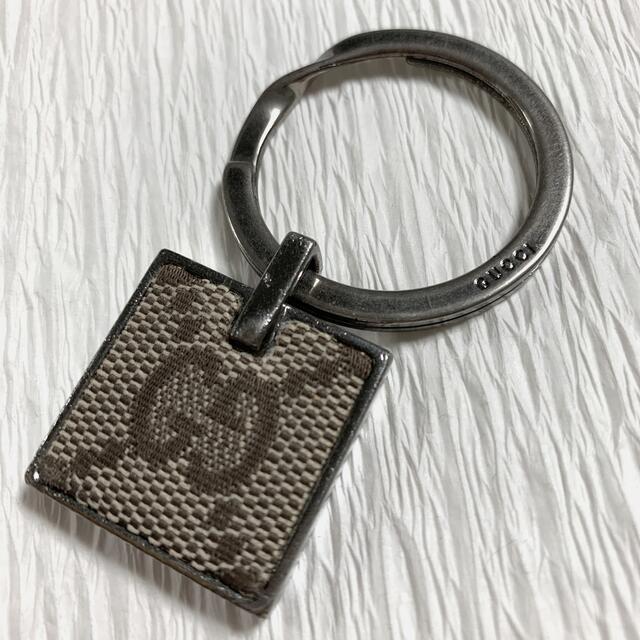 Gucci - GUCCI キーホルダー キャンパス キーリング グッチ キー