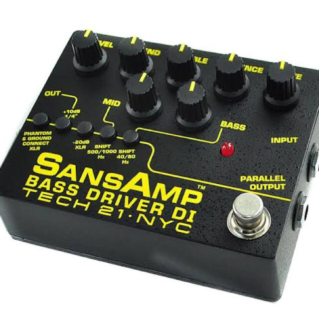 ☆新品未開封☆SANSAMP BASS DRIVER DI V2 アダプター付き