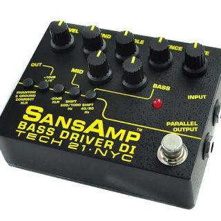 ☆新品未開封☆SANSAMP BASS DRIVER DI V2 アダプター付き(ベースエフェクター)