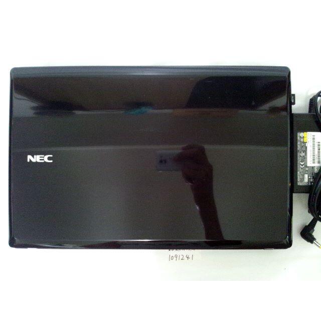 NEC ノートパソコン本体VK24LF-H Win10 ウェブカメラあり