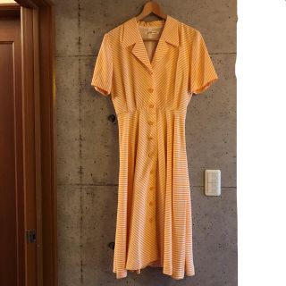 サンタモニカ(Santa Monica)のvintage 80s one-piece(ひざ丈ワンピース)