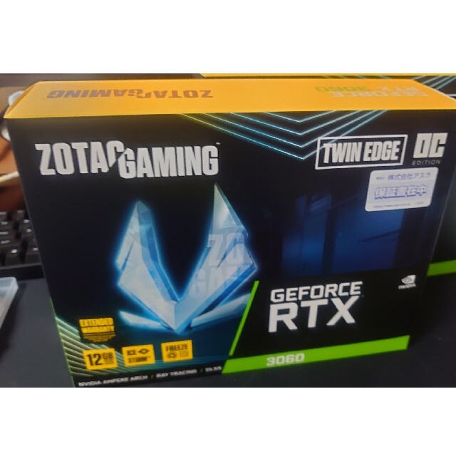 激安な ZOTAC RTX3060 OC 非LHR TwinEdge PCパーツ - zoopalic.com