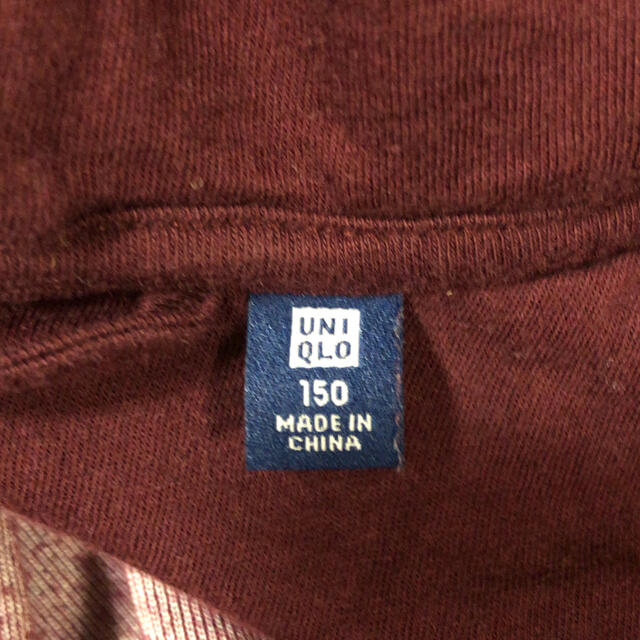 UNIQLO(ユニクロ)のユニクロ　パーカー　150 キッズ/ベビー/マタニティのキッズ服男の子用(90cm~)(ジャケット/上着)の商品写真