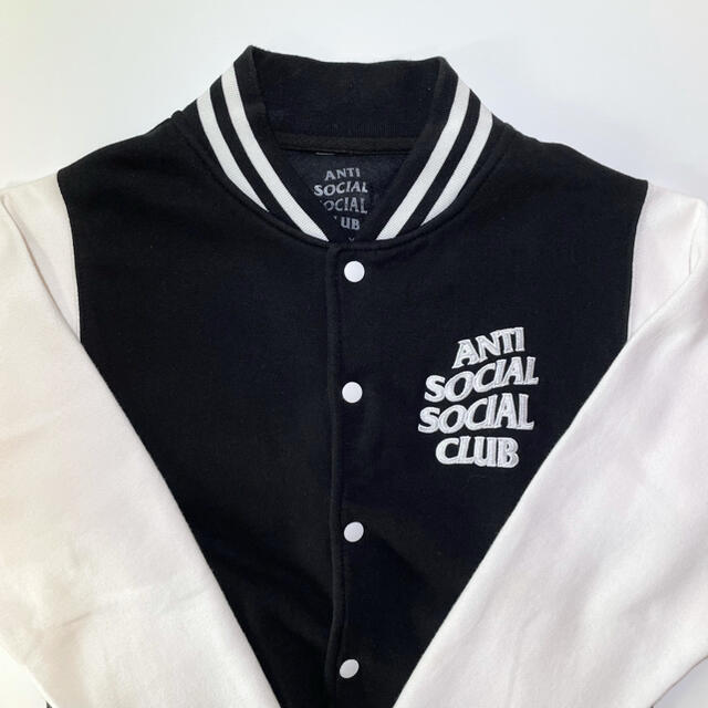 ANTI SOCIAL SOCIAL CLUB スタジャン ブラック S メンズのジャケット/アウター(スタジャン)の商品写真