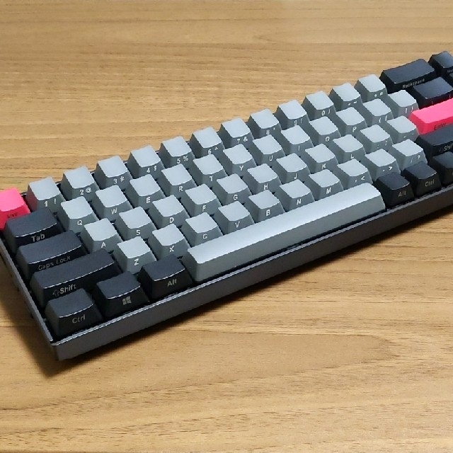 キーボードKeychron K6 V1 キーキャップ換装・スイッチ換装・ルブ済み