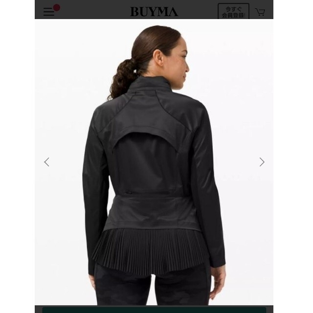 lululemon(ルルレモン)のルルレモン goal smasher jacket 新品 スポーツ/アウトドアのトレーニング/エクササイズ(ヨガ)の商品写真