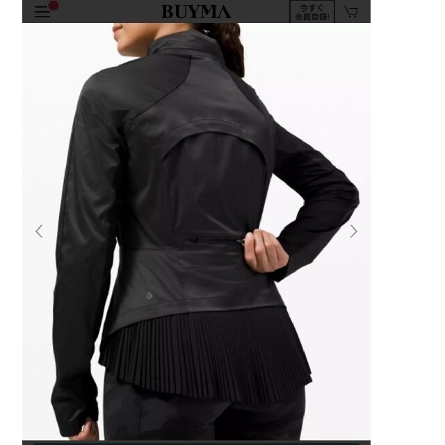 lululemon(ルルレモン)のルルレモン goal smasher jacket 新品 スポーツ/アウトドアのトレーニング/エクササイズ(ヨガ)の商品写真