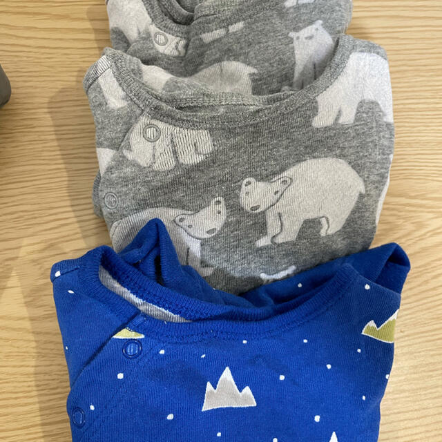 babyGAP(ベビーギャップ)のBaby gap ボディスーツセット　☆新品☆ キッズ/ベビー/マタニティのベビー服(~85cm)(ロンパース)の商品写真