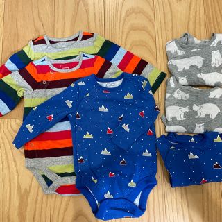 ベビーギャップ(babyGAP)のBaby gap ボディスーツセット　☆新品☆(ロンパース)