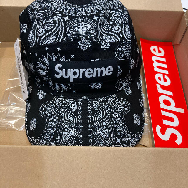 Supreme(シュプリーム)のsupreme Bandana Camp Cap メンズの帽子(キャップ)の商品写真