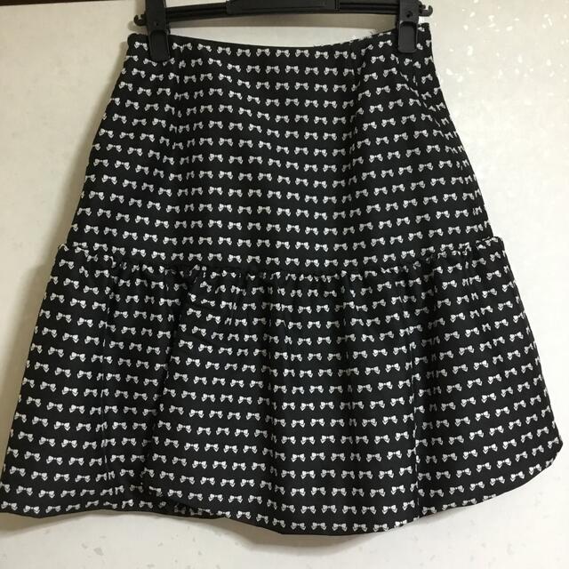 M'S GRACY - ❤️極美品エムズグレイシーのリボン柄スカート