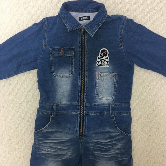 THE SHOP TK(ザショップティーケー)のTK SAPKID 120  オーバーオール キッズ/ベビー/マタニティのキッズ服女の子用(90cm~)(ジャケット/上着)の商品写真