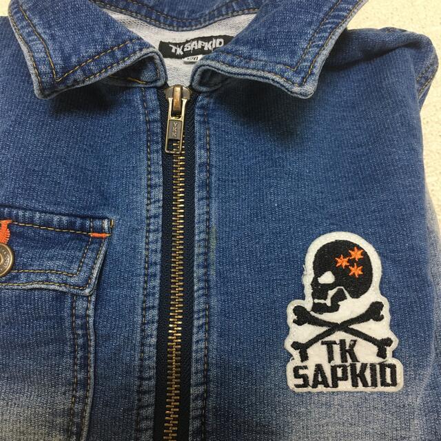 THE SHOP TK(ザショップティーケー)のTK SAPKID 120  オーバーオール キッズ/ベビー/マタニティのキッズ服女の子用(90cm~)(ジャケット/上着)の商品写真