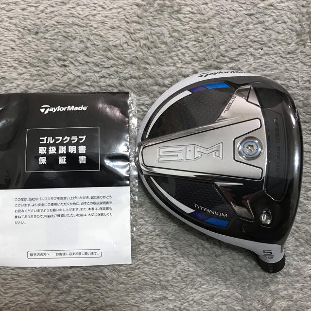 TaylorMade(テーラーメイド)の送SIM シム フェアウェイウッド 5W 19度 テーラーメイド ヘッド単品 スポーツ/アウトドアのゴルフ(クラブ)の商品写真