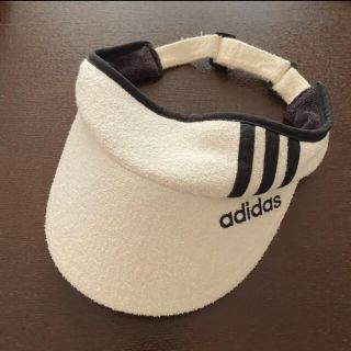 アディダス(adidas)のadidas サンバイザー　帽子(サンバイザー)