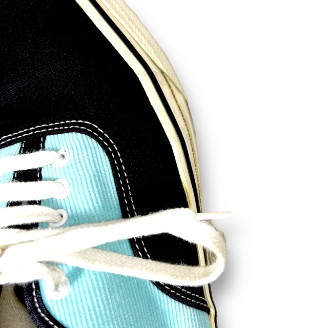 WACKO MARIA(ワコマリア)の希少品！ WACKOMARIA スニーカー ブラック ブルー 黒 青 26cm メンズの靴/シューズ(スニーカー)の商品写真