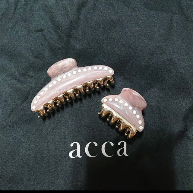 acca(アッカ)のacca クリップ　ティアラクイーン中小 レディースのヘアアクセサリー(バレッタ/ヘアクリップ)の商品写真