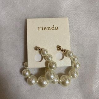 リエンダ(rienda)のrienda 新品ピアス(ピアス)