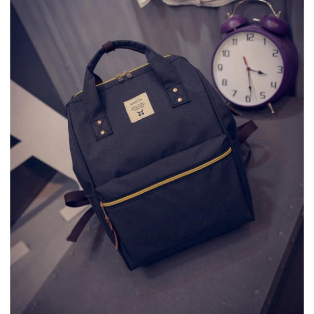 アネロ anello リュック ブラック レディースのバッグ(リュック/バックパック)の商品写真
