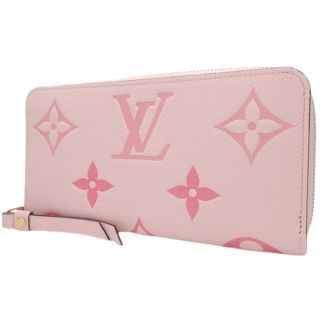 ルイヴィトン(LOUIS VUITTON)のルイ・ヴィトン ジッピー・ウォレット モノグラム ピンク 40802003777(財布)