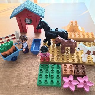 レゴ(Lego)のレゴ　デュプロ　牧場　馬　(積み木/ブロック)