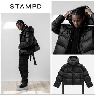 スタンプドエルエー(Stampd' LA)の定価9万 STAMPD ダウンジャケット L ブラック(ダウンジャケット)