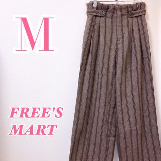 フリーズマート(FREE'S MART)のFREE'S MART フリーズマート ワイドパンツガウチョパンツ ストライプ(カジュアルパンツ)