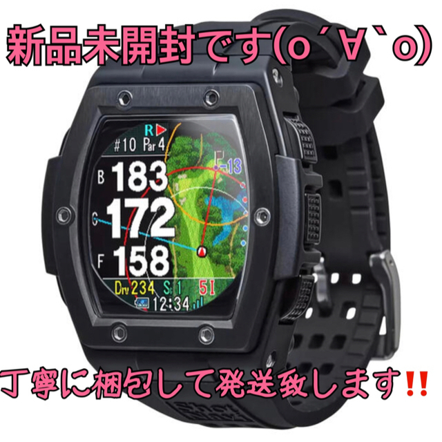 テクタイト ショットナビ クレスト GPS ゴルフナビ ブラックの+