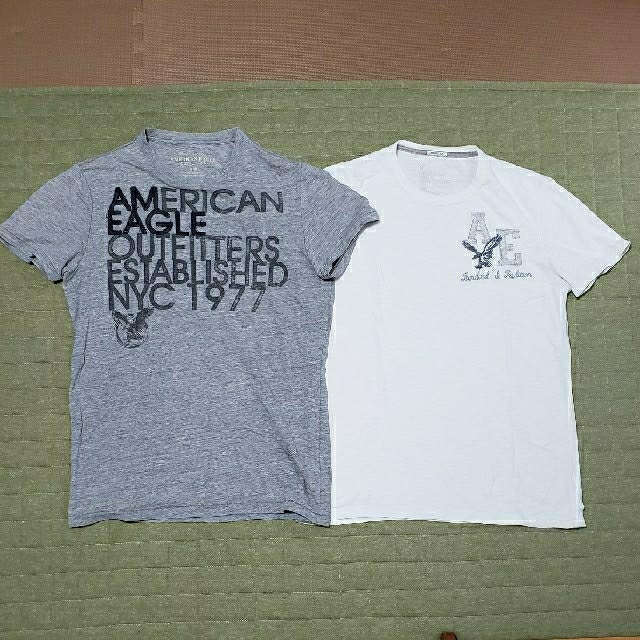 American Eagle(アメリカンイーグル)のAmericanEagle Tシャツ ２枚セット メンズのトップス(Tシャツ/カットソー(半袖/袖なし))の商品写真