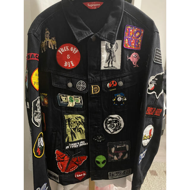 Supreme(シュプリーム)のPatches Denim Trucker Jacket メンズのジャケット/アウター(Gジャン/デニムジャケット)の商品写真