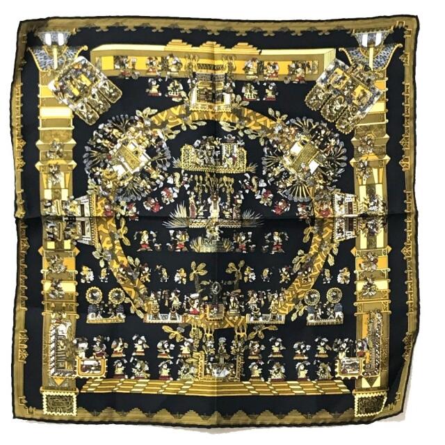 エルメス カレ40 ASTRES ET SOLEILS(天体と太陽) スカーフ 新発売