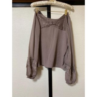 マジェスティックレゴン(MAJESTIC LEGON)の【値下げ】マジェスティックレゴン MAJESTIC LEGON トップス (シャツ/ブラウス(長袖/七分))