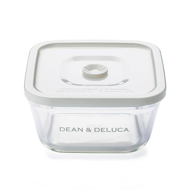 DEAN & DELUCA(ディーンアンドデルーカ)の新品☆ディーン＆デルーカ ガラス密閉コンテナ S/M/L 3個セット インテリア/住まい/日用品のキッチン/食器(容器)の商品写真