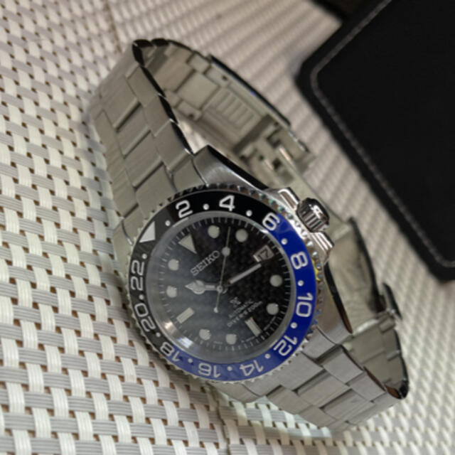 SEIKO(セイコー)の超美品　SEIKO  MOD NH36 サブマリーナ バットマンベゼル メンズの時計(腕時計(アナログ))の商品写真
