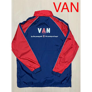 ヴァンヂャケット(VAN Jacket)のVAN／㊳ウィンドブレーカー（Ｌ）／レッド＆ネイビー(ナイロンジャケット)