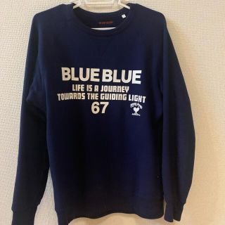 BLUE BLUE スウェット　トレーナー　新品タグ付　Sサイズ　即購入可能