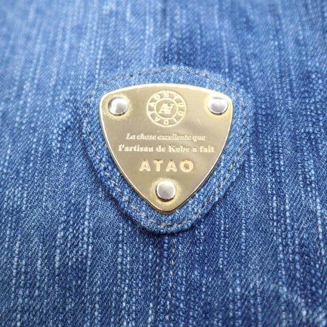 ATAO(アタオ)の【美品】ATAO アタオ エルヴィ 2way ショルダーバッグ  岡山産デニム レディースのバッグ(ショルダーバッグ)の商品写真