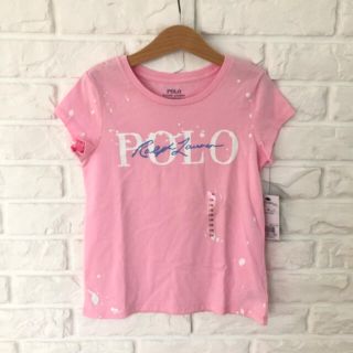 ポロラルフローレン(POLO RALPH LAUREN)の新品　ラルフローレン  Tシャツ　ピンク　130(Tシャツ/カットソー)